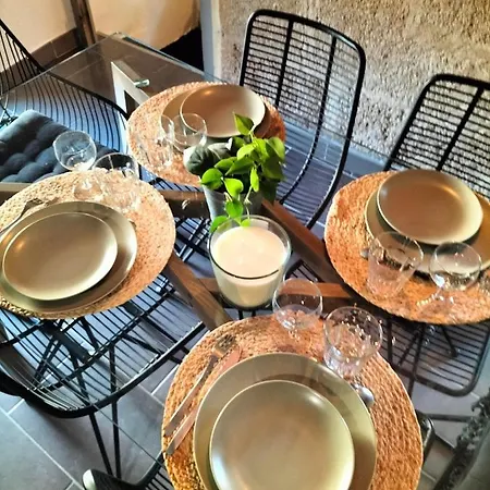 Maison De Village Familiale Pont Du Gard, Toit Terrasse, Barbecue, Fibre ור פון דו גאר